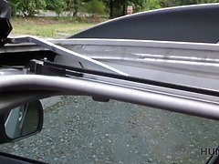 Mamada, Coche, Corridas, Polla, Sexo duro, Madres para coger, Al aire libre, Pov