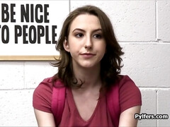 Fucking big tit slim suspect on the office desk