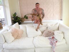 Kont, Blond, Pijpbeurt, Ondergoed, Kut duiken, Geschoren, Zuigen, Tieten likken