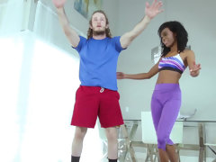 Afrikaans, Amerikaans, Kont, Pijpbeurt, Hondjeshouding, Spandexonderbroek, Tiener, Strak