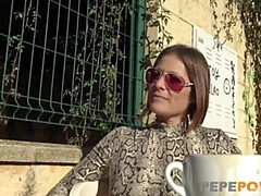 Enthousiasteling, Blond, Pijpbeurt, Hondjeshouding, Rijpe lesbienne, Moeder die ik wil neuken, Moeder, Spaans