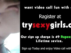 Step sister Ke Sath & cousin Akele get their feet dirty in this steamy bedroom action