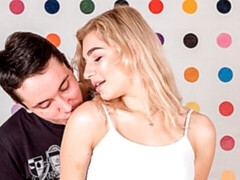 Arsch, Blondine, Blasen, Hundestellung, Handjob, Lecken, Muschi, Rasiert