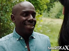 Mariska X Fucks BBC in Outdoor Hardcore Scene with Husband's Permission