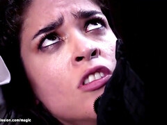 茶髪の, チン, フェティッシュ, 赤毛, ティーン, オッパイの