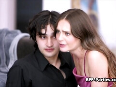 18 jahre, Blasen, Schwanz, Kleid, Flotter vierer, Gruppe, Hd, Realität