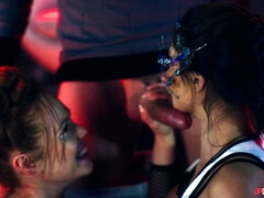 Space Junk Porn Fantasy Threesome Sex