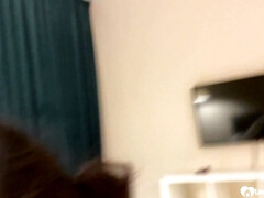 Amateur, Gros seins, Sucer une bite, Brunette brune, Gorge profonde, Petite amie, Fait maison, Pov