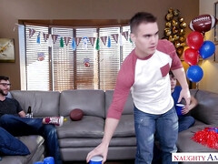 Черные, Минет, Постарше, Сперма во рту, Член, Лизание, Зрелые, Сиськи