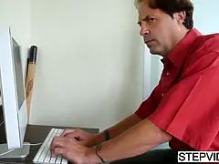 Arsch, Grosser schwanz, Blasen, Hd, Monster, Schreiend, Stiefmutter, Jungendliche (18+)