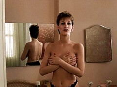 Leie, Arsch, Fingern, Masturbation, Nackt, Kurzes haar, Solo, Entkleiden