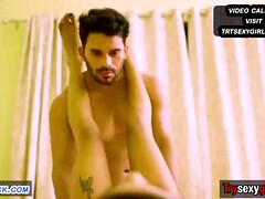 Sexy indian MILF rides his pecker