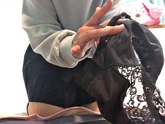 Cute female masturbation with lots of squirting and cuchu-cuchu sounds