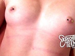 Amateur, Rubia, Mamada, Tetona, Pareja, Corrida, Estilo perrito, Coño