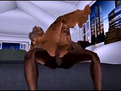 IMVU Black pocket pussy Black man gets tricked by roomate into fucking her: Porn
