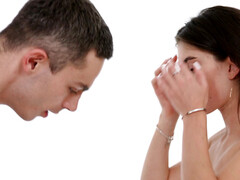 Mamada, Morena, Polla, Flexible, Sexo duro, Masaje, Afeitado, Tetas