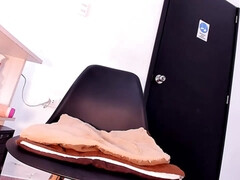 Grosser arsch, Grosse titten, Braunhaarige, Pummelig, Masturbation, Solo, Jungendliche (18+), Spielzeuge