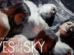 Семяизвержение, Собачьи, Вчетвером, Группа, Ласковые ручки, Поцелуи, Бритые, Молоденькие