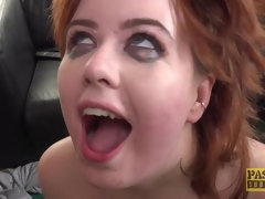 Leie, Arsch, Blasen, Pummelig, Kehlenfick, Hardcore, Natürlichen titten, Muschi