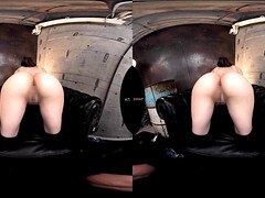 Beautiful nymph VR crazy story