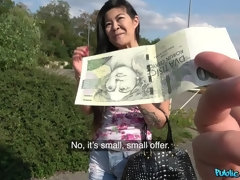 Hot Asian chick loves girthy cock