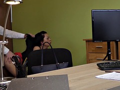 VIP4K. Slim brunette Inga Devil needs money and is ready