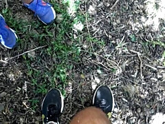 Amateur, Cornudo, Alemán, Casero, Nudista, Al aire libre, Público, Esposa