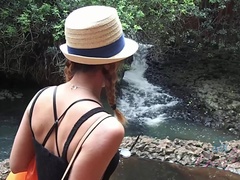 Leie, Blondine, Freundin, Piercing, Dürr, Titten