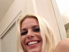 Grote lul, Zwart, Blond, Pijpbeurt, Sperma shot, Zwart, Mager, Tiener