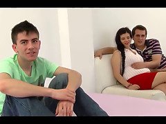 Gros seins, Tir de sperme, Époux mari, Fille latino, Homme homme femme, Mamelons, Enceinte, Chatte