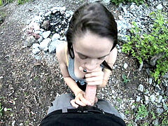 Teen, outside, wilderness