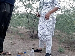 Jija Takes Sali Deep in Jungle Sex - First Time Anal with Indian Bhabhi