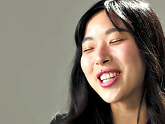 18 jaar, Aziatisch, Ladyboy, Masturbatie, Orgasme, Buiten, Klein, Softcore pornografie