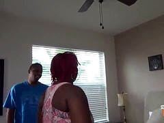 Wohlbeleibte schöne frauen, Grosser arsch, Grosse titten, Schwarz, Schwanz, Schwarz, Rotschopf, Flotter dreier