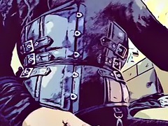 Schönheit, Crossdresser, Fetisch, Hardcore, Absätze, Strumpfhose, Pornostars, Abendanzug