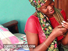 Rear end, deep throat, dark-hued