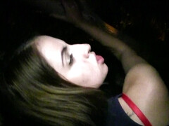 Hungarian slut Kerry Louise Unlise sucks massive cock before fucking