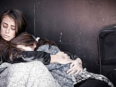 Enthousiasteling, Kont, Vingeren, Lesbisch, Masturbatie, Gezichtspunt, Tatoeage, Speelgoed