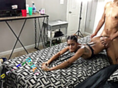 18 jahre, Hinter den kulissen, Blasen, Schwarz, Zierlich