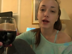 Schwarz, Braunhaarige, Freundin, Behaart, Piercing, Pov, Abendanzug, Hoch