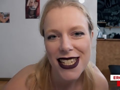 Tetas grandes, Rubia, Corridas, Pov, Coño, Realidad, Afeitado, Flaco