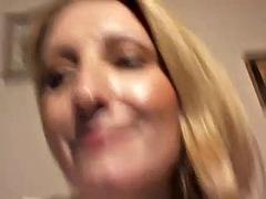 Blonde, Poilue, Masturbation, Solo