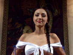 Anna Sbitnaya - Erotic solo with perky tits 18yo teen