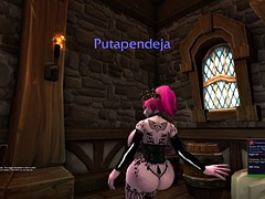 Grosser schwanz, Schwarz, Schwarz