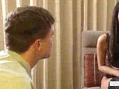 Sucer une bite, Brunette brune, Fille latino