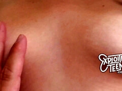 Leie, Grosser schwanz, Blondine, Blasen, Hd, Zierlich, Pov, Dürr