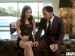 Schwarz, Hardcore, Interrassisch, Lecken, Natürlichen titten, Rasiert, Dürr, Ablutschen