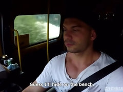 Blond, Pijpbeurt, Autobus, Tsjechisch, Groepseks, Hardcore, Likken, Openbaar