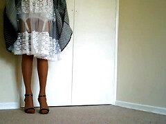 Talons, Latex, Jarretelles, Rétro ancien