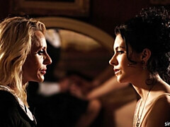 Grote kont, Grote mammen, Vingeren, Lesbisch, Likken, Ondergoed, Masturbatie, Strippen